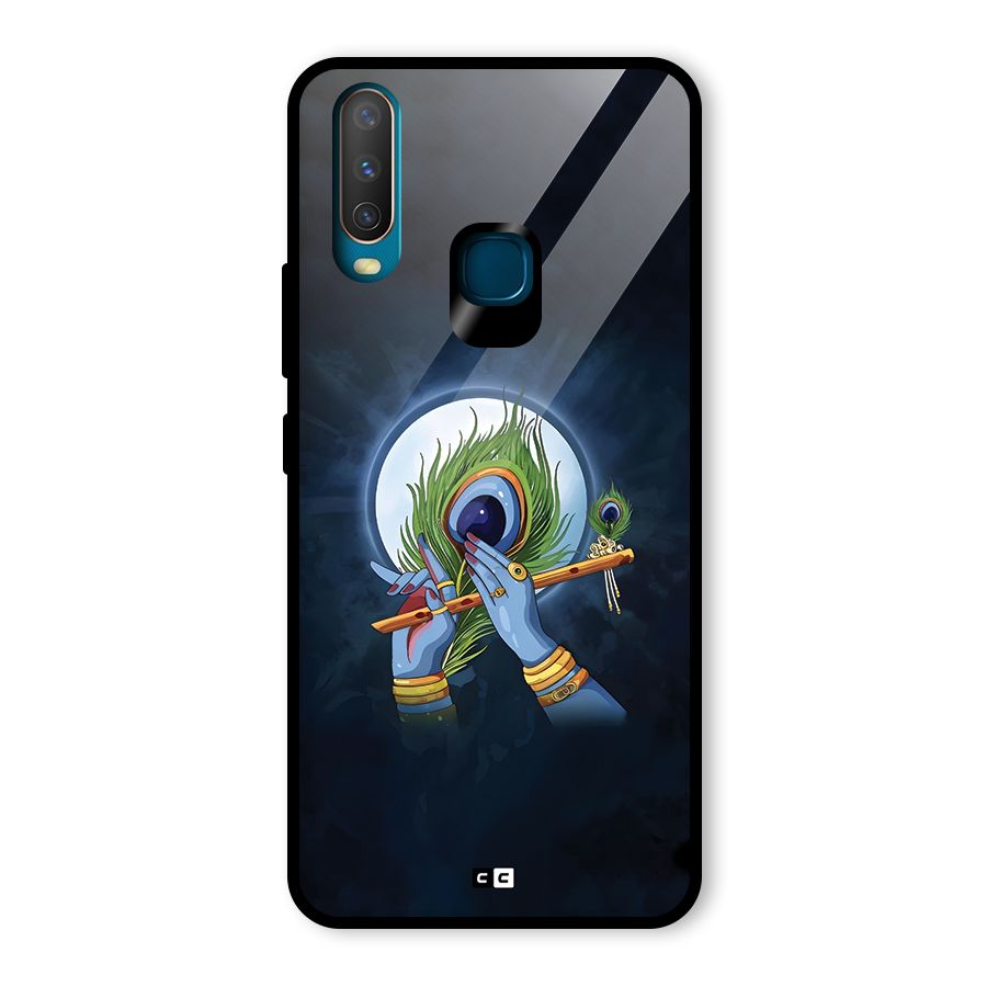 Lord Krishna Flute Glass Back Case for Vivo U10