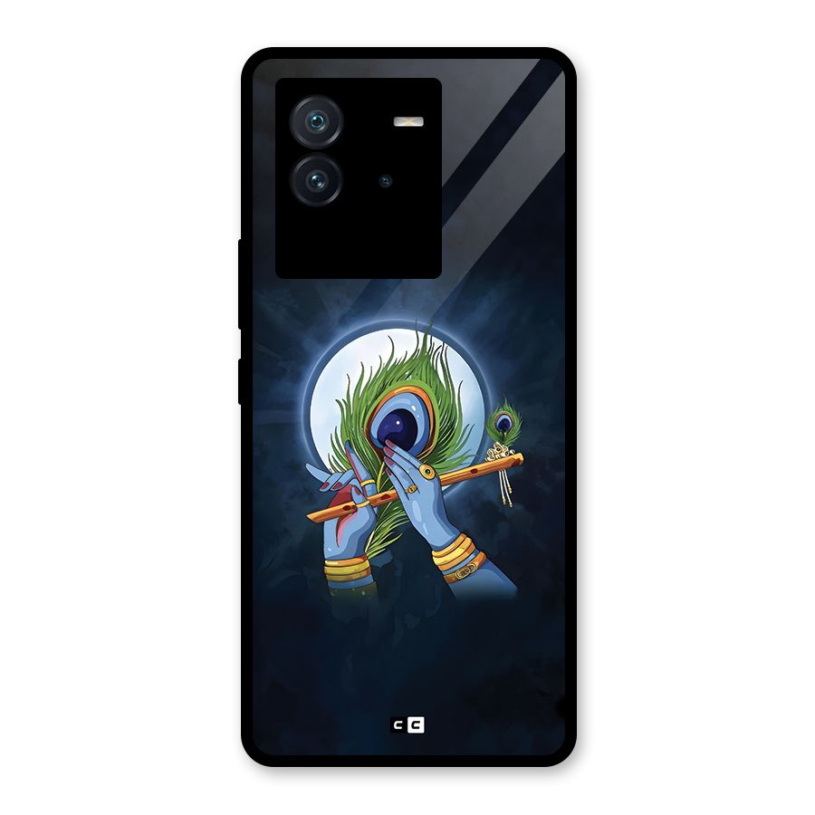 Lord Krishna Flute Glass Back Case for Vivo iQOO Neo 6 5G