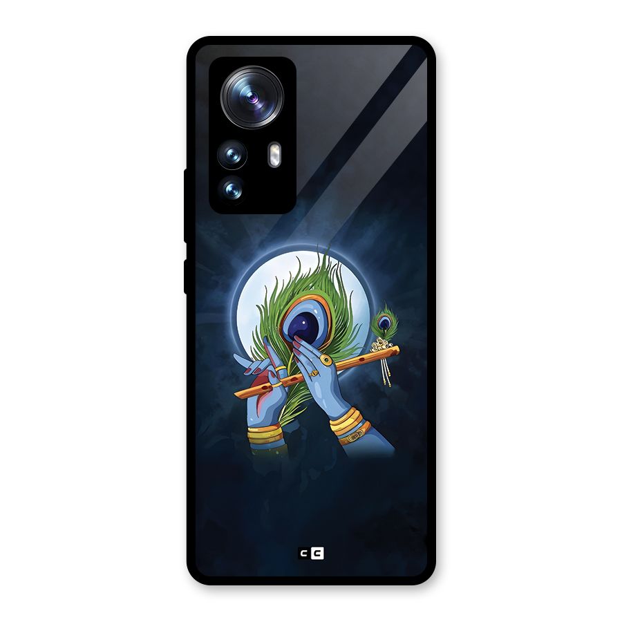 Lord Krishna Flute Glass Back Case for Xiaomi 12 Pro