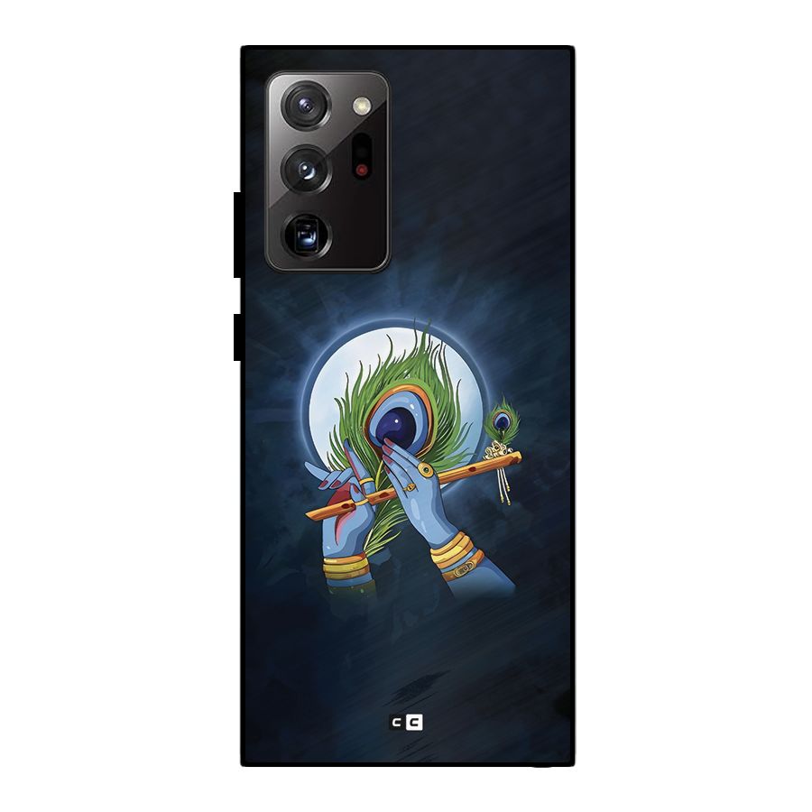 Lord Krishna Flute Metal Back Case for Galaxy Note 20 Ultra 5G