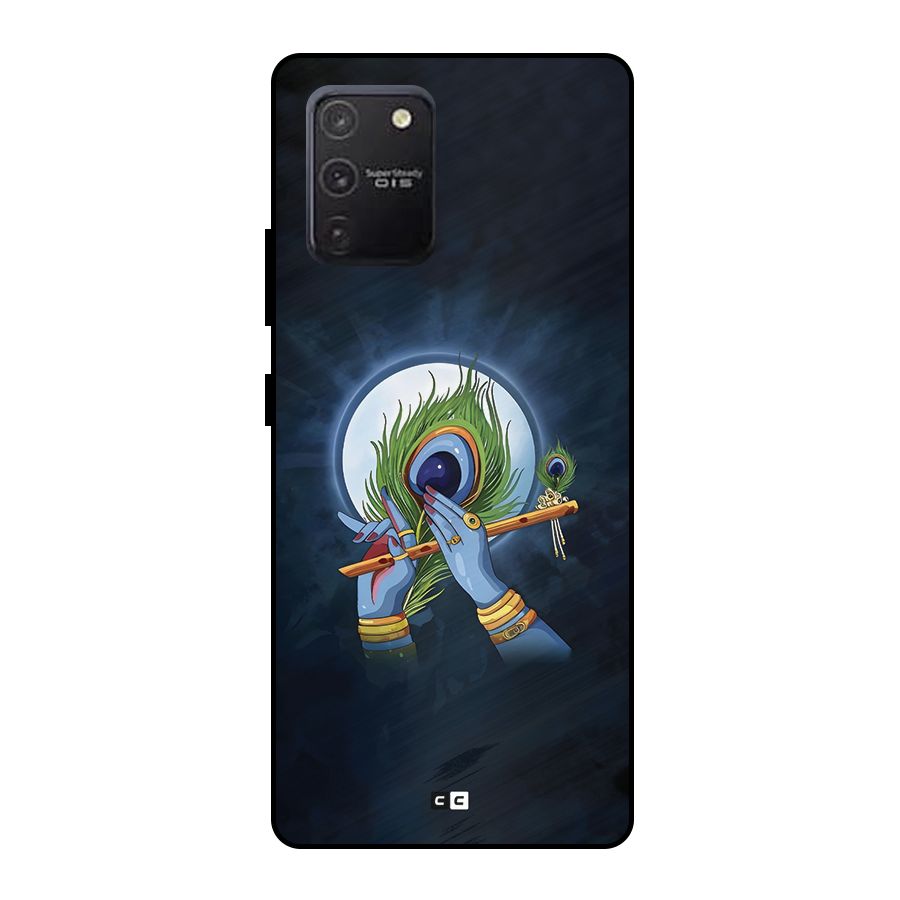 Lord Krishna Flute Metal Back Case for Galaxy S10 Lite