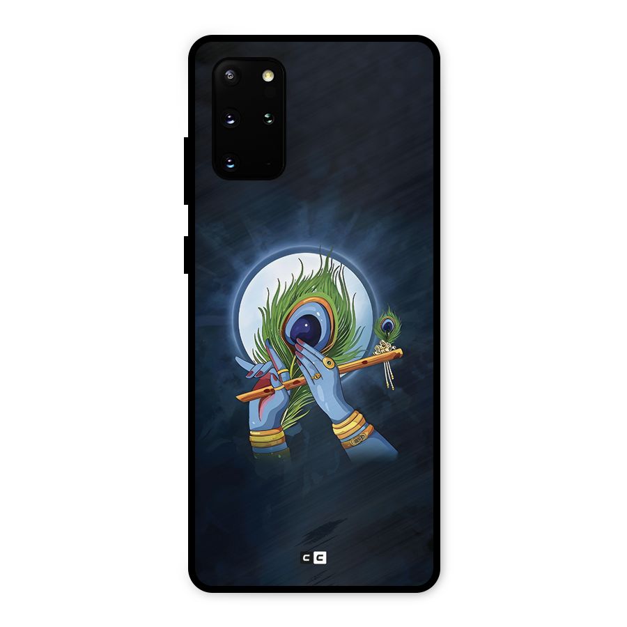 Lord Krishna Flute Metal Back Case for Galaxy S20 Plus