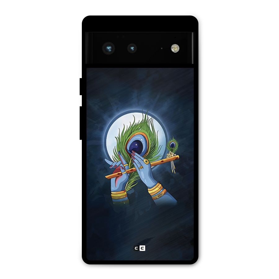 Lord Krishna Flute Metal Back Case for Google Pixel 6