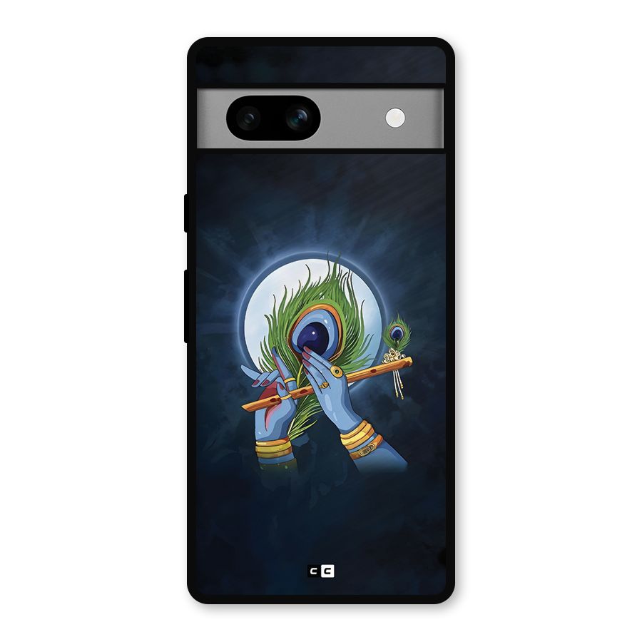 Lord Krishna Flute Metal Back Case for Google Pixel 7a