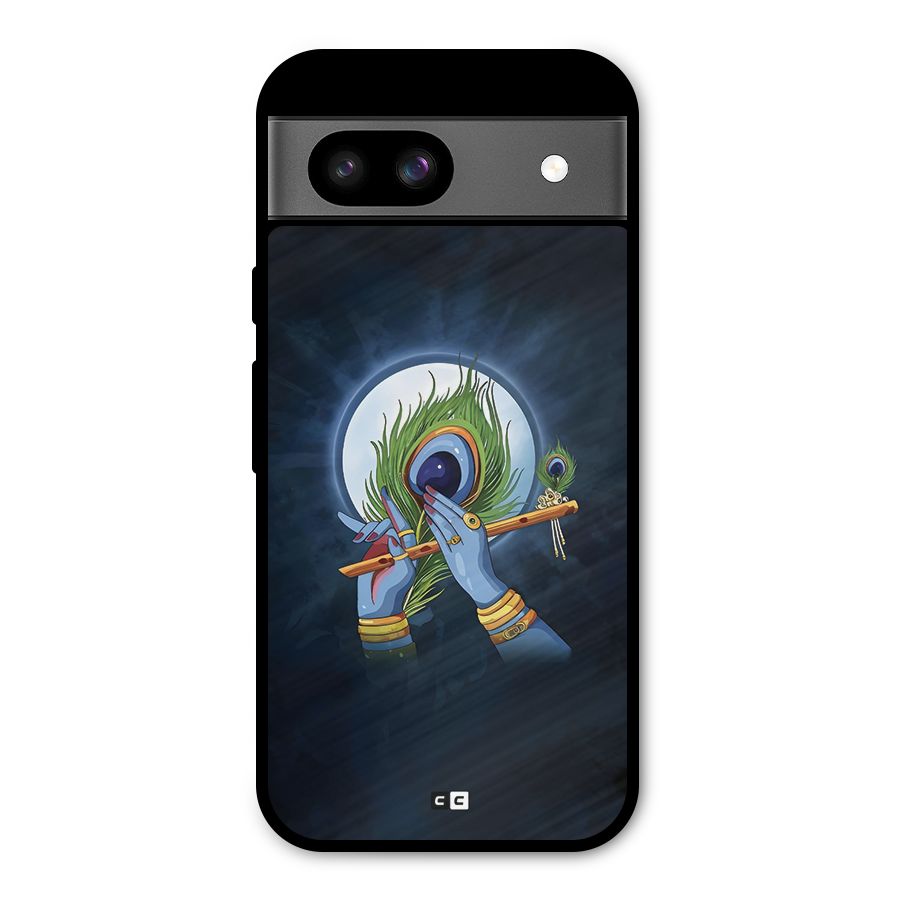 Lord Krishna Flute Metal Back Case for Google Pixel 8a
