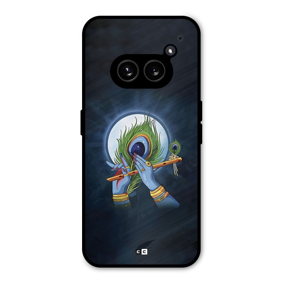 Lord Krishna Flute Metal Back Case for Nothing Phone 2a
