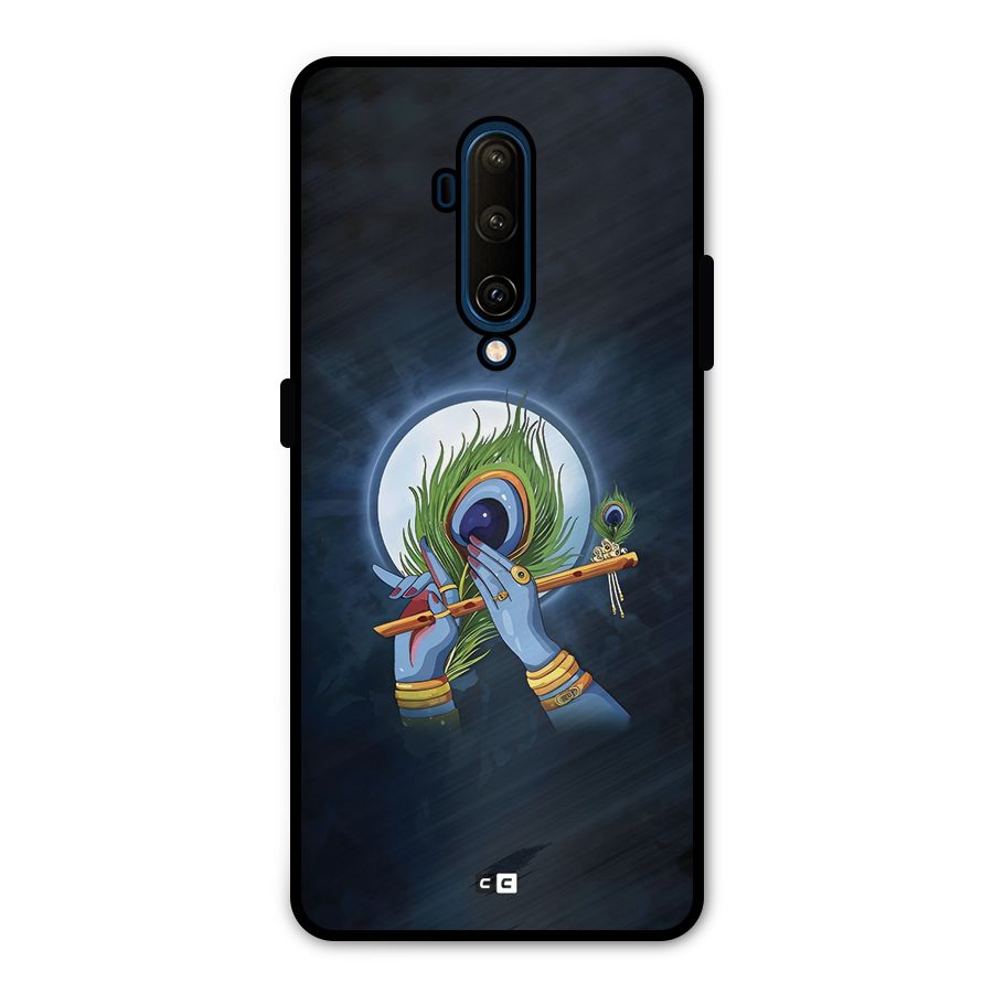 Lord Krishna Flute Metal Back Case for OnePlus 7T Pro