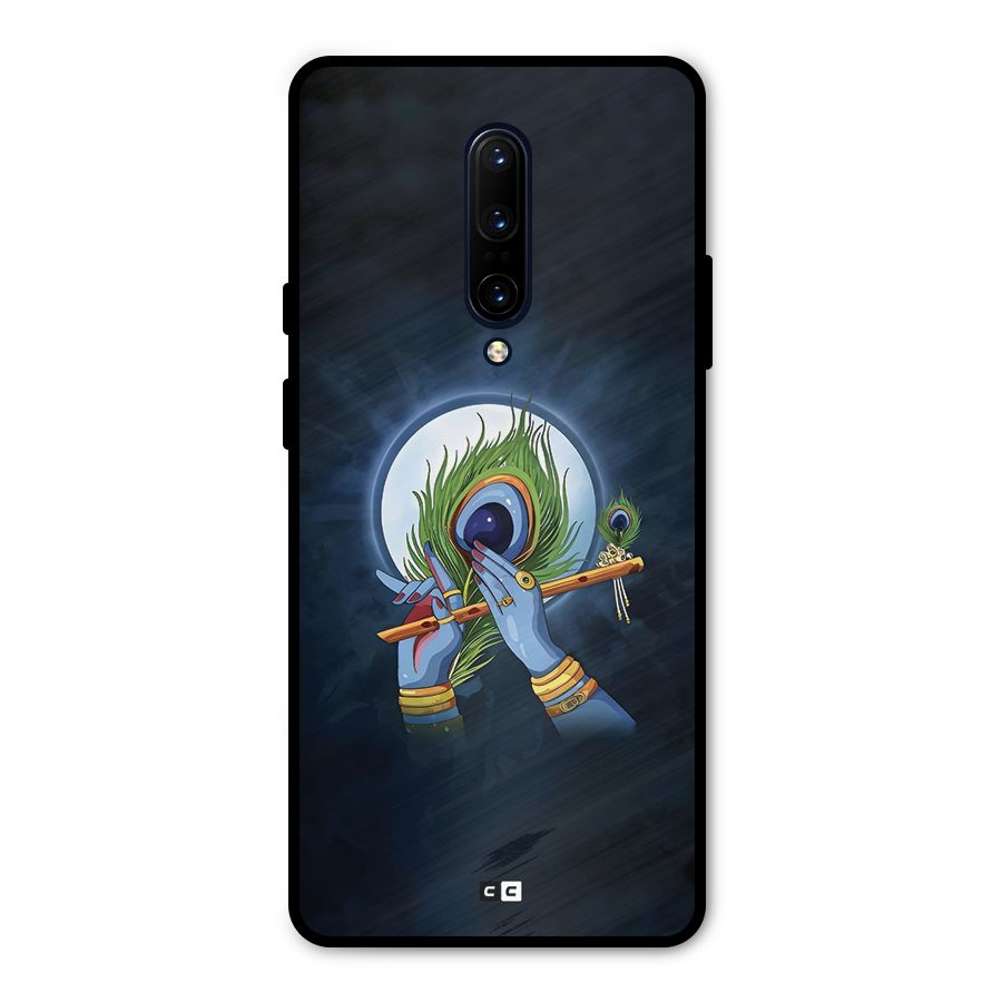 Lord Krishna Flute Metal Back Case for OnePlus 7 Pro