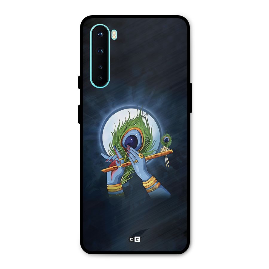 Lord Krishna Flute Metal Back Case for OnePlus Nord