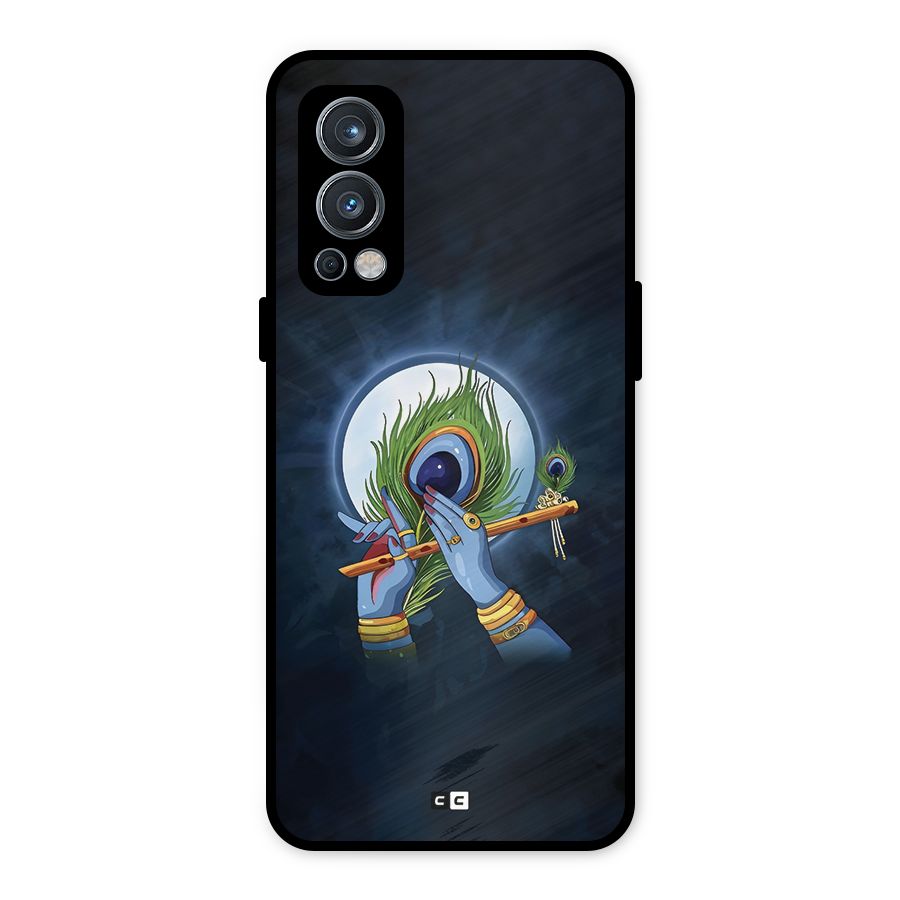 Lord Krishna Flute Metal Back Case for OnePlus Nord 2 5G