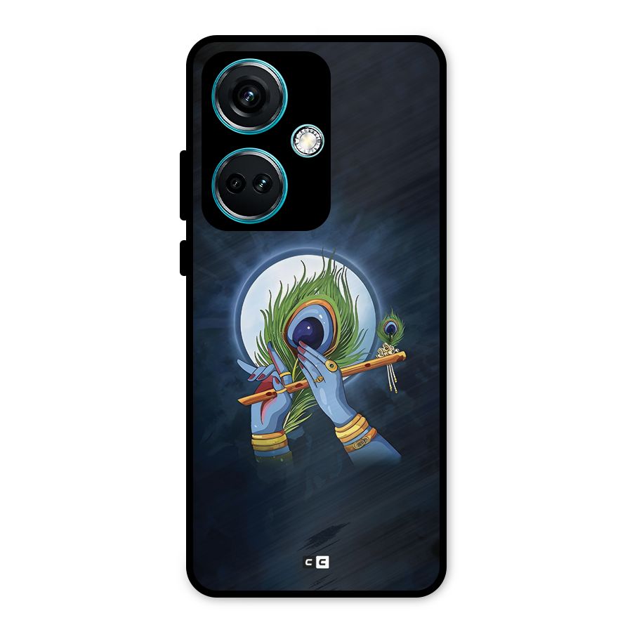 Lord Krishna Flute Metal Back Case for OnePlus Nord CE 3 5G
