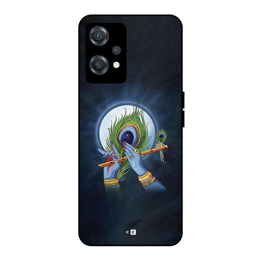 Lord Krishna Flute Metal Back Case for OnePlus Nord CE 2 Lite 5G