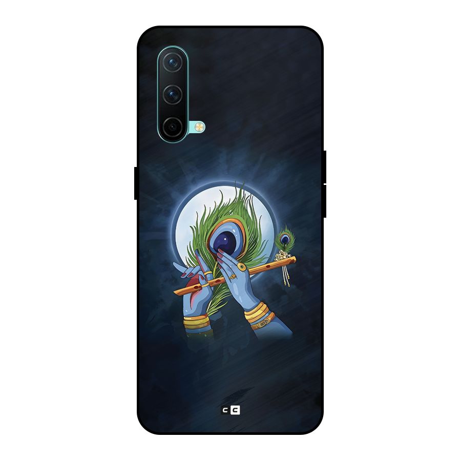 Lord Krishna Flute Metal Back Case for OnePlus Nord CE 5G