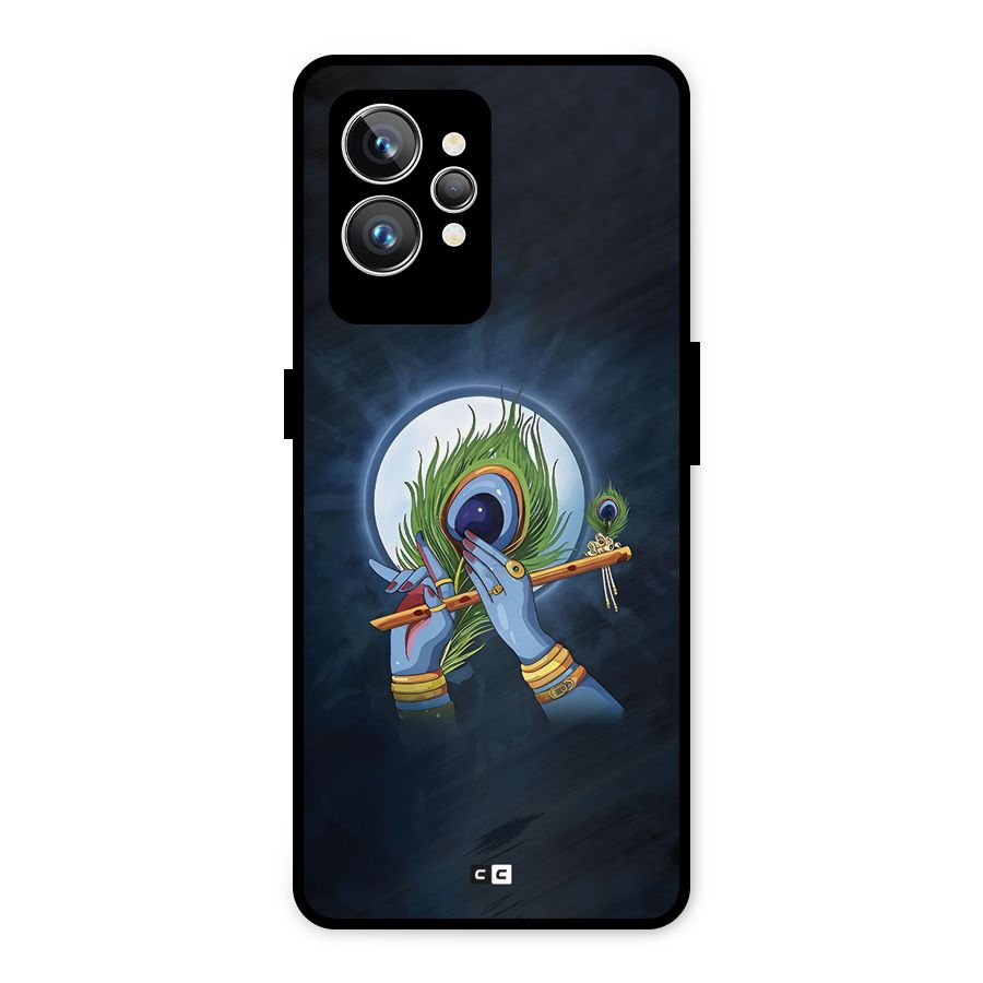 Lord Krishna Flute Metal Back Case for Realme GT2 Pro