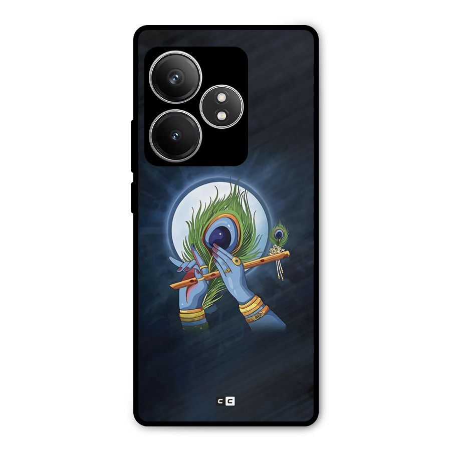 Lord Krishna Flute Metal Back Case for Realme GT 6T