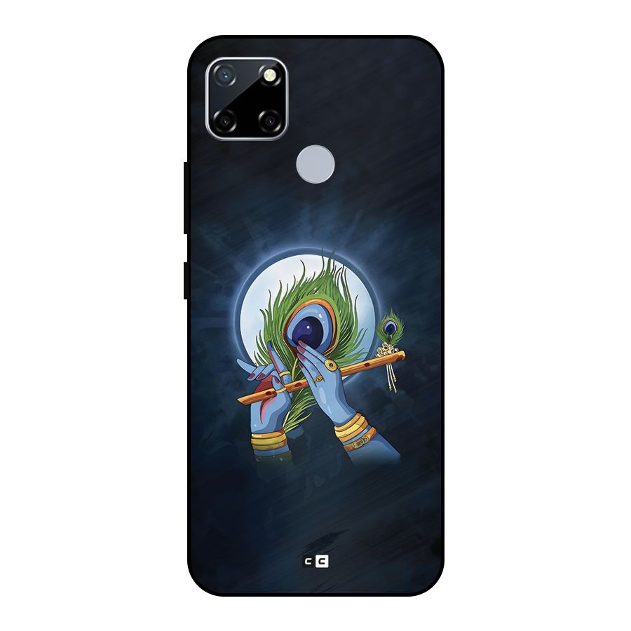 Lord Krishna Flute Metal Back Case for Realme Narzo 20