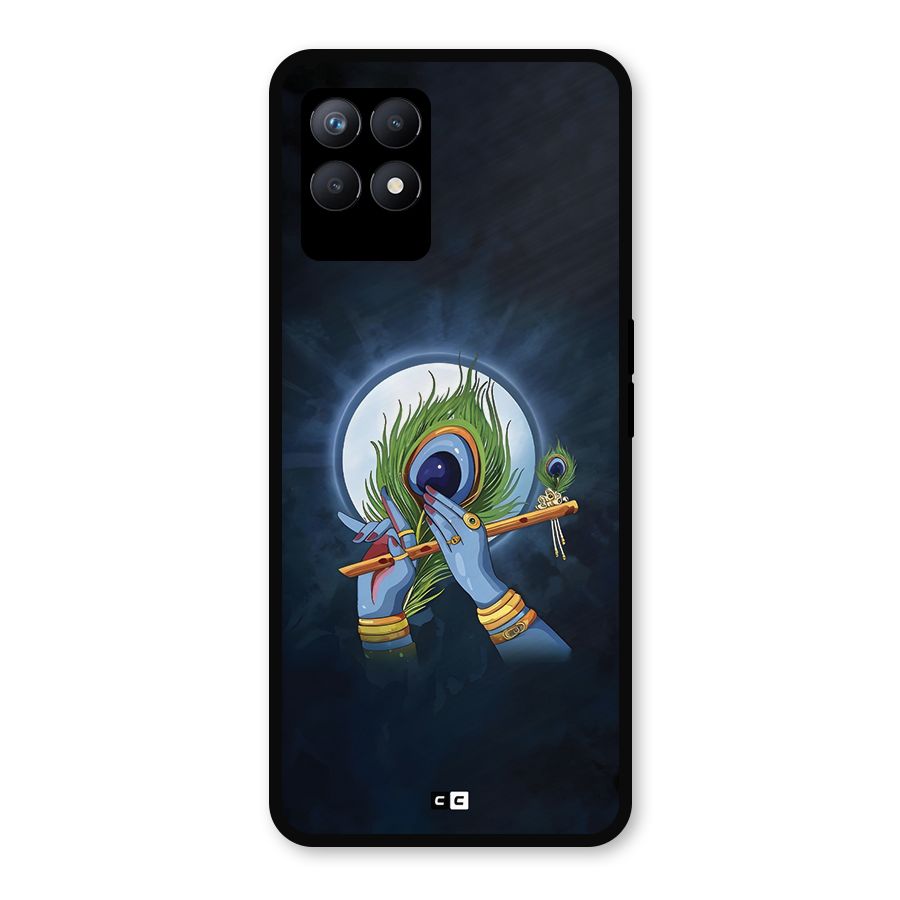 Lord Krishna Flute Metal Back Case for Realme Narzo 50