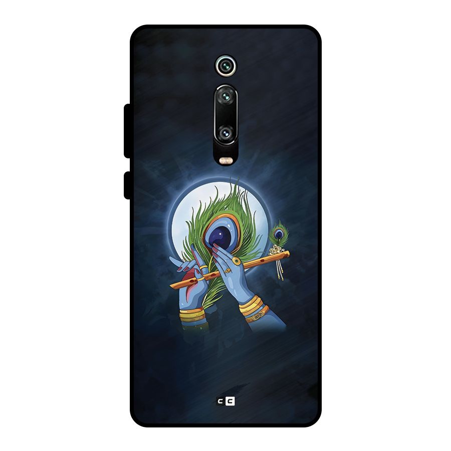 Lord Krishna Flute Metal Back Case for Redmi K20 Pro