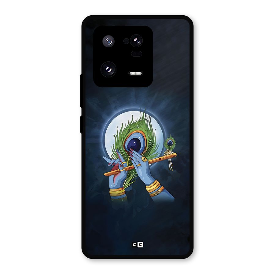 Lord Krishna Flute Metal Back Case for Xiaomi 13 Pro