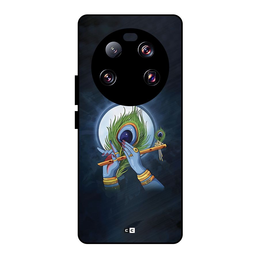 Lord Krishna Flute Metal Back Case for Xiaomi 13 Ultra