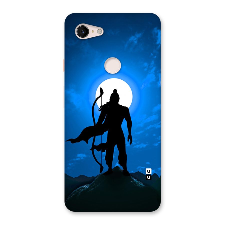 Lord Ram Illustration Back Case for Google Pixel 3 XL