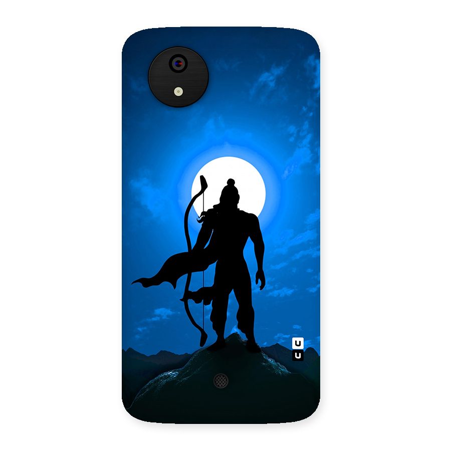Lord Ram Illustration Back Case for Micromax Canvas A1