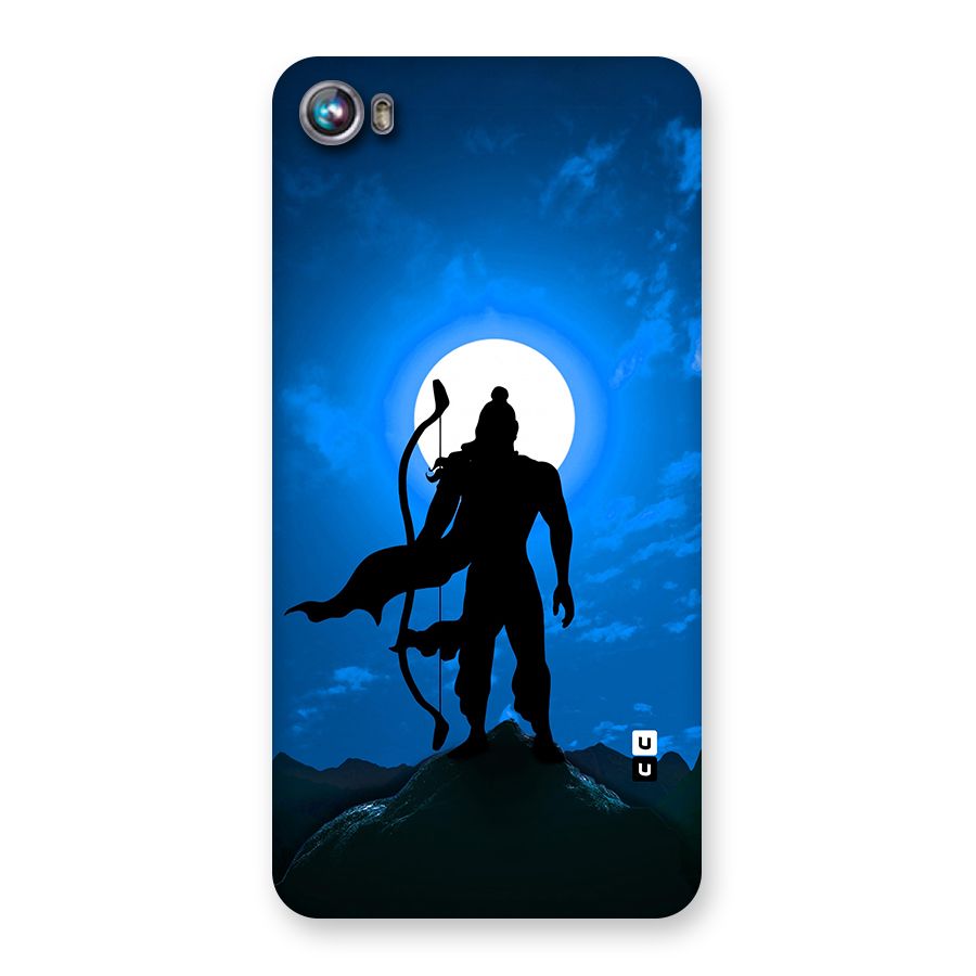 Lord Ram Illustration Back Case for Micromax Canvas Fire 4 A107