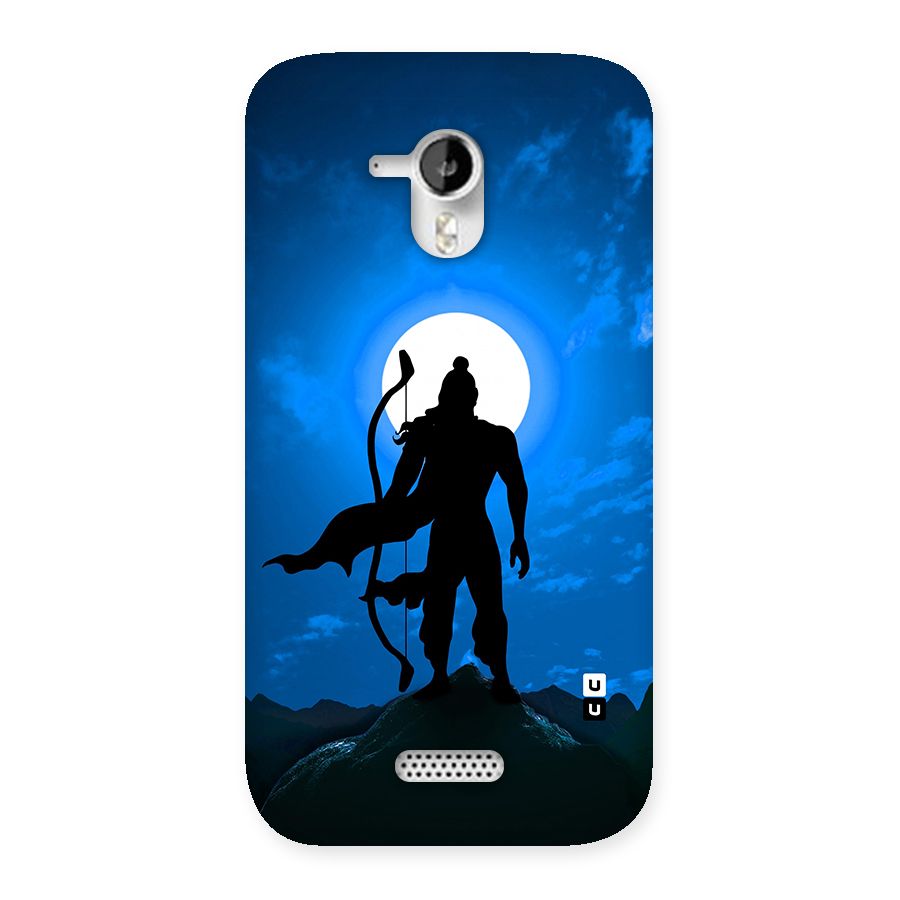 Lord Ram Illustration Back Case for Micromax Canvas HD A116