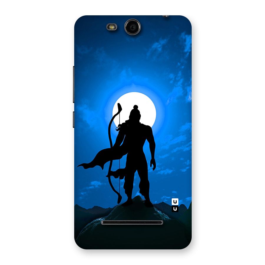Lord Ram Illustration Back Case for Micromax Canvas Juice 3 Q392