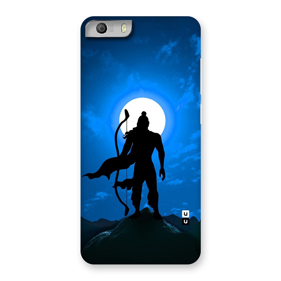 Lord Ram Illustration Back Case for Micromax Canvas Knight 2