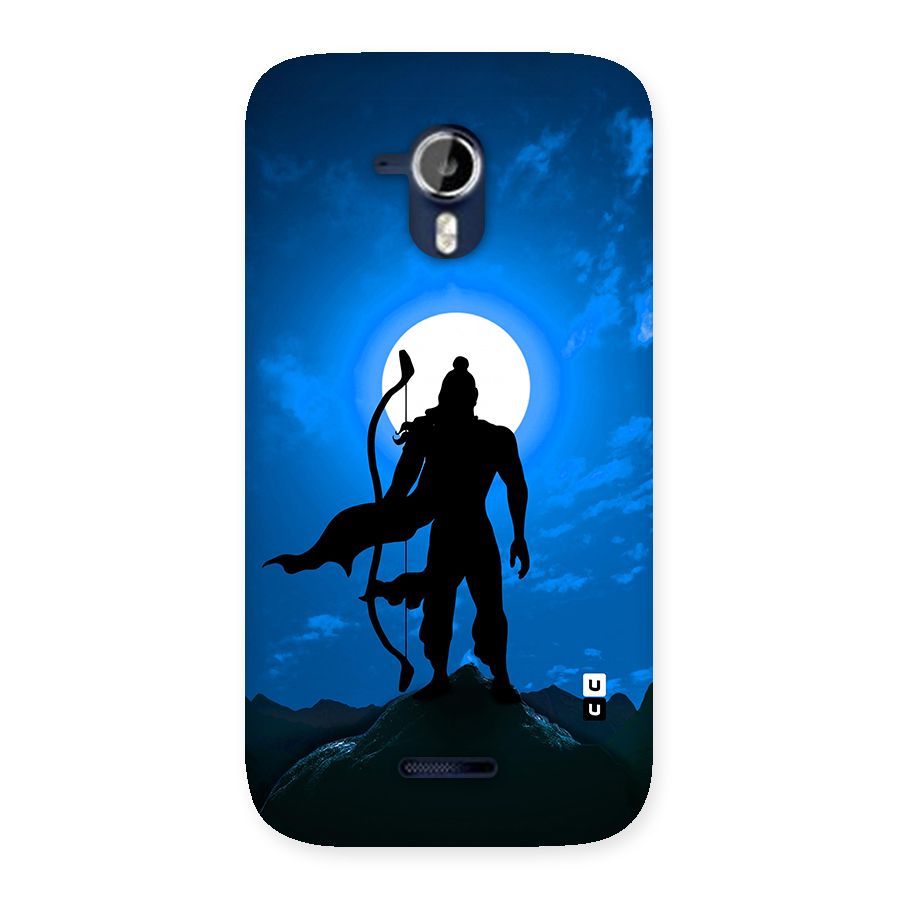 Lord Ram Illustration Back Case for Micromax Canvas Magnus A117