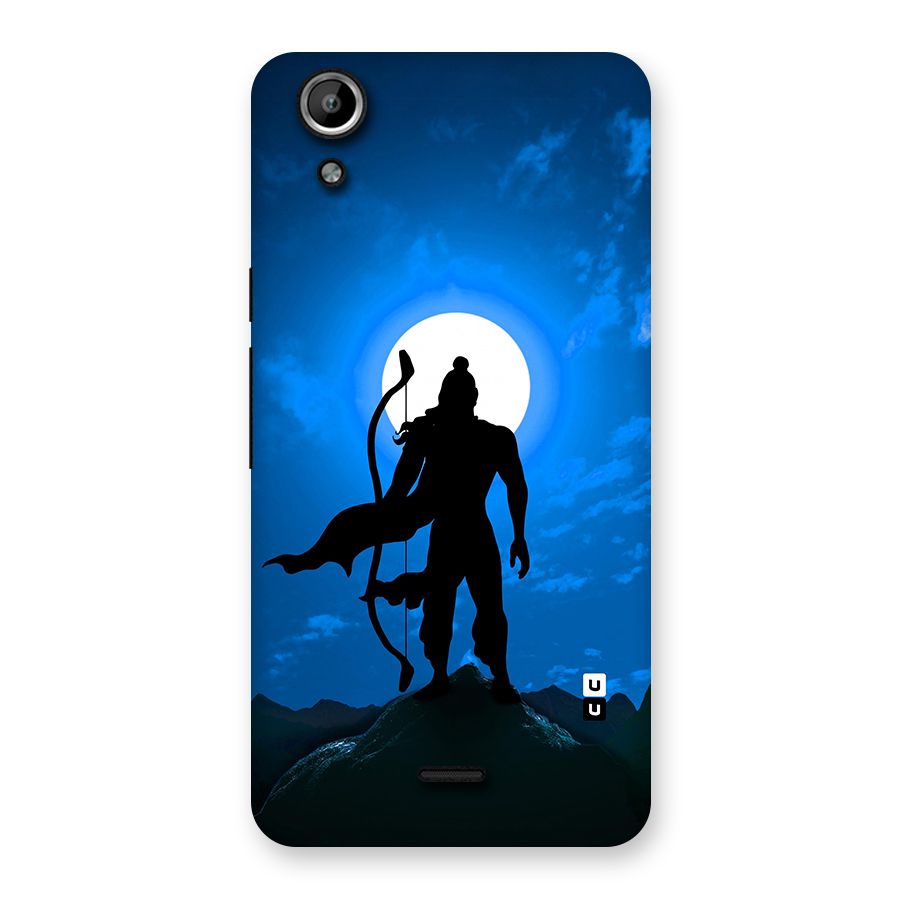 Lord Ram Illustration Back Case for Micromax Canvas Selfie Lens Q345