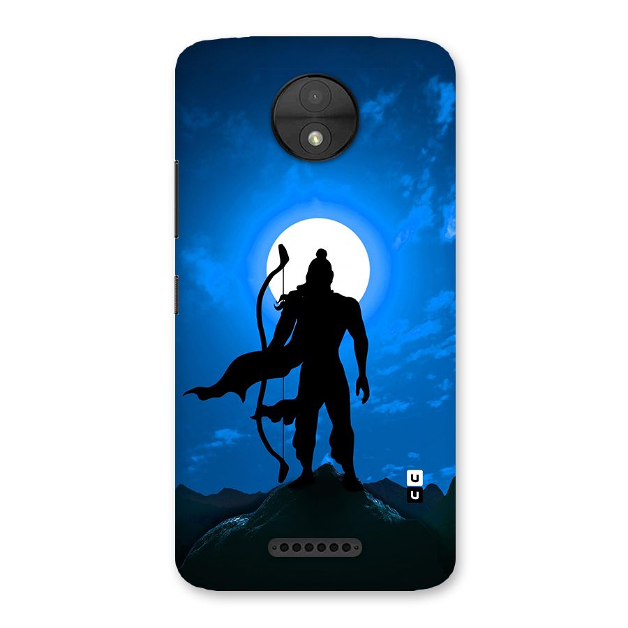 Lord Ram Illustration Back Case for Moto C