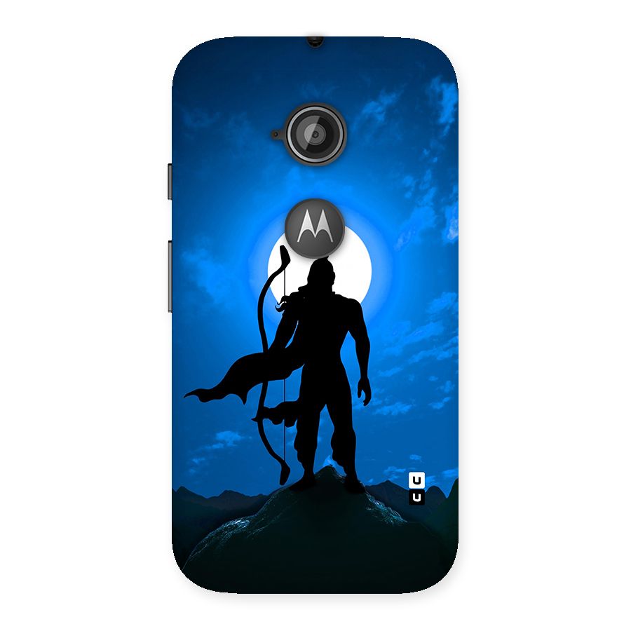 Lord Ram Illustration Back Case for Moto E 2nd Gen