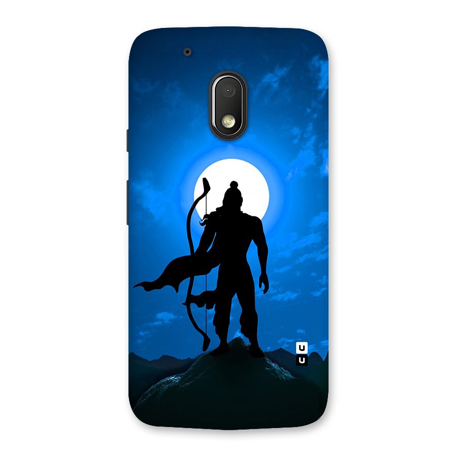 Lord Ram Illustration Back Case for Moto G4 Play