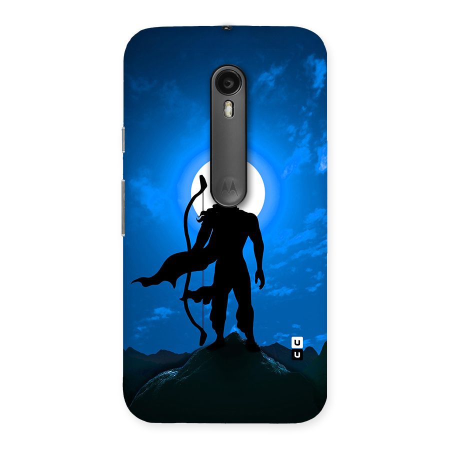 Lord Ram Illustration Back Case for Moto G Turbo