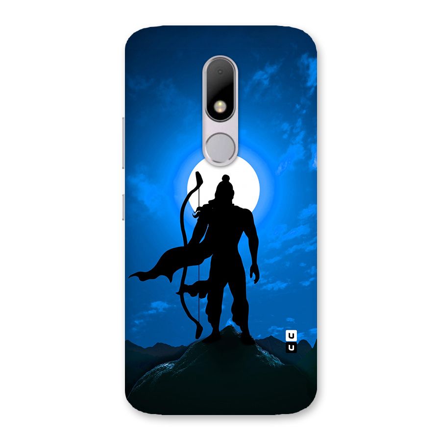 Lord Ram Illustration Back Case for Moto M