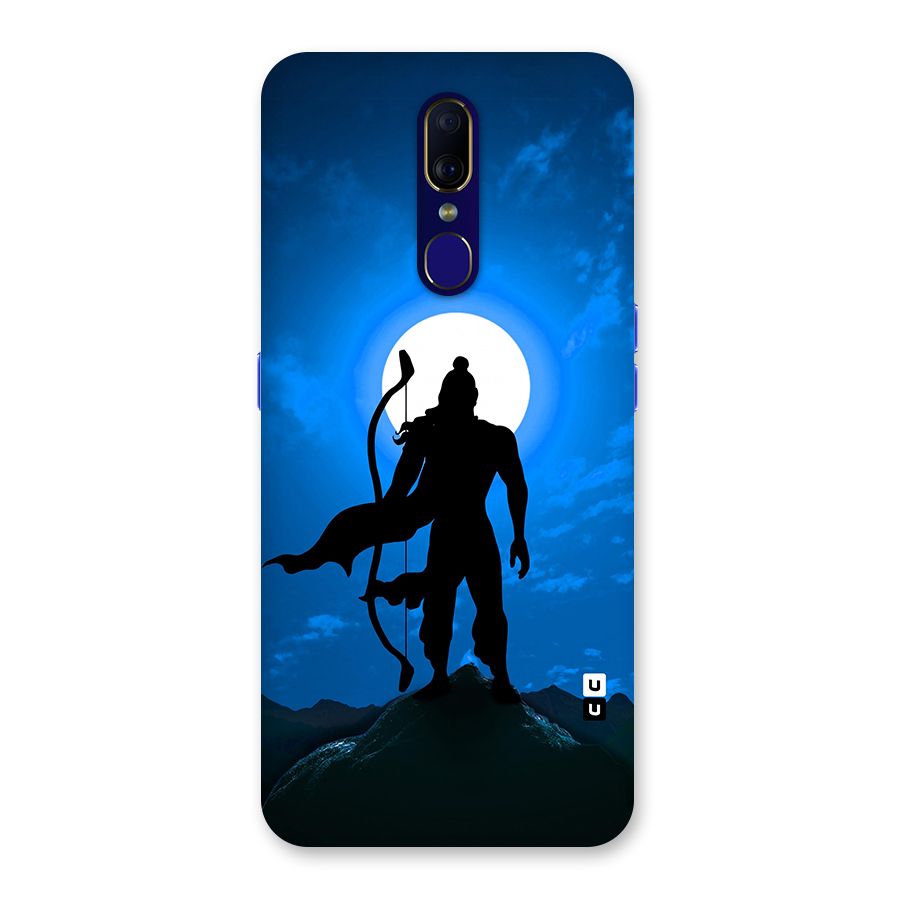 Lord Ram Illustration Back Case for Oppo F11
