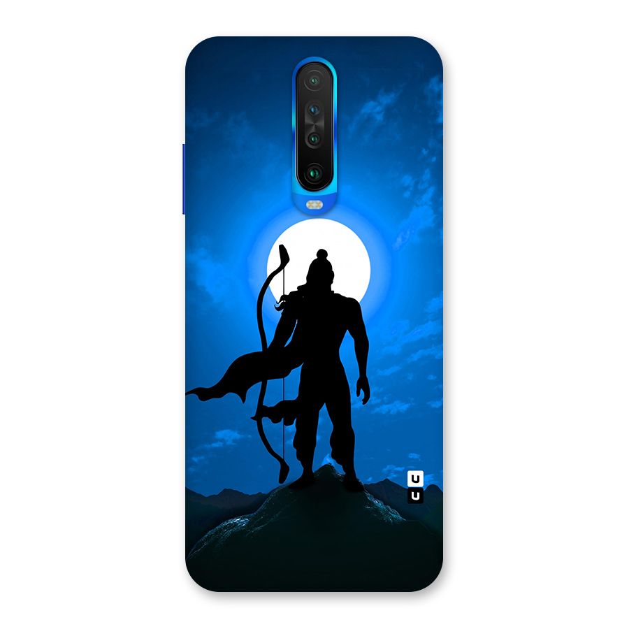 Lord Ram Illustration Back Case for Poco X2