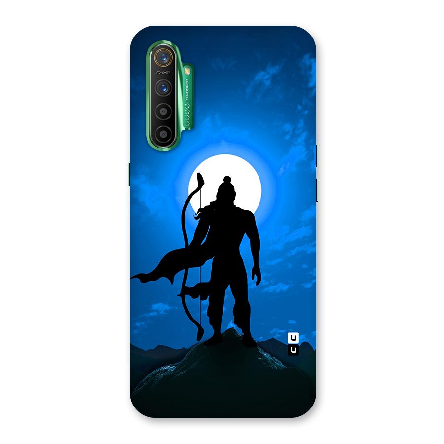 Lord Ram Illustration Glass Back Case for Realme X2