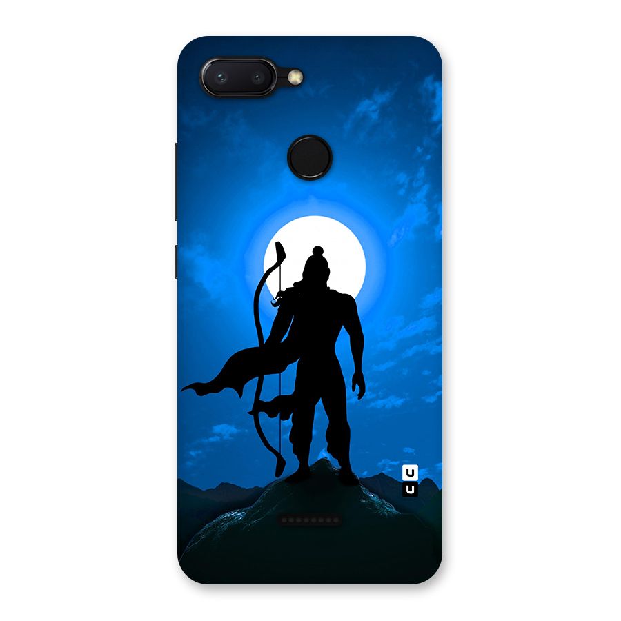 Lord Ram Illustration Back Case for Redmi 6