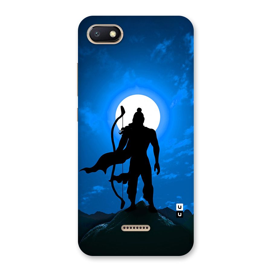 Lord Ram Illustration Back Case for Redmi 6A