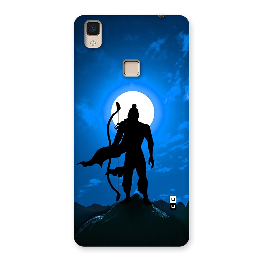 Lord Ram Illustration Back Case for V3 Max