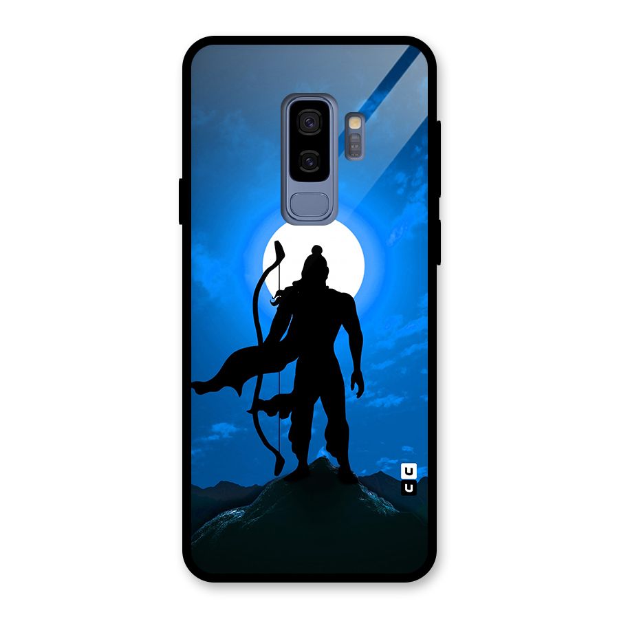 Lord Ram Illustration Glass Back Case for Galaxy S9 Plus
