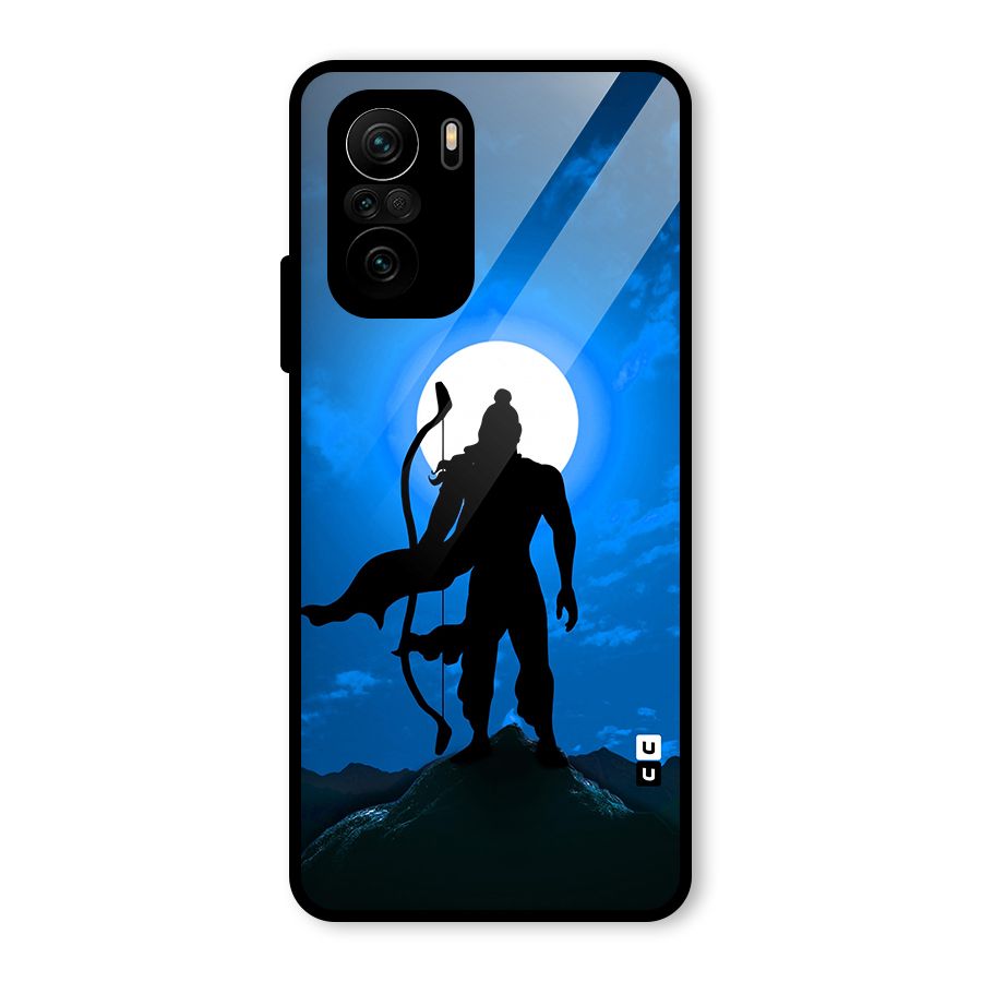 Lord Ram Illustration Glass Back Case for Mi 11X Pro
