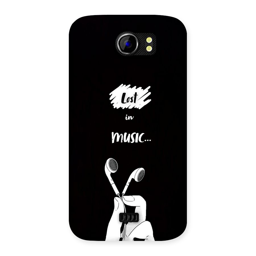 Lost In Music Back Case for Canvas 2 A110