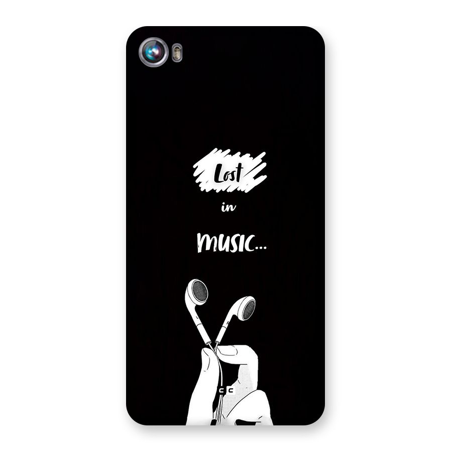 Lost In Music Back Case for Canvas Fire 4 (A107)