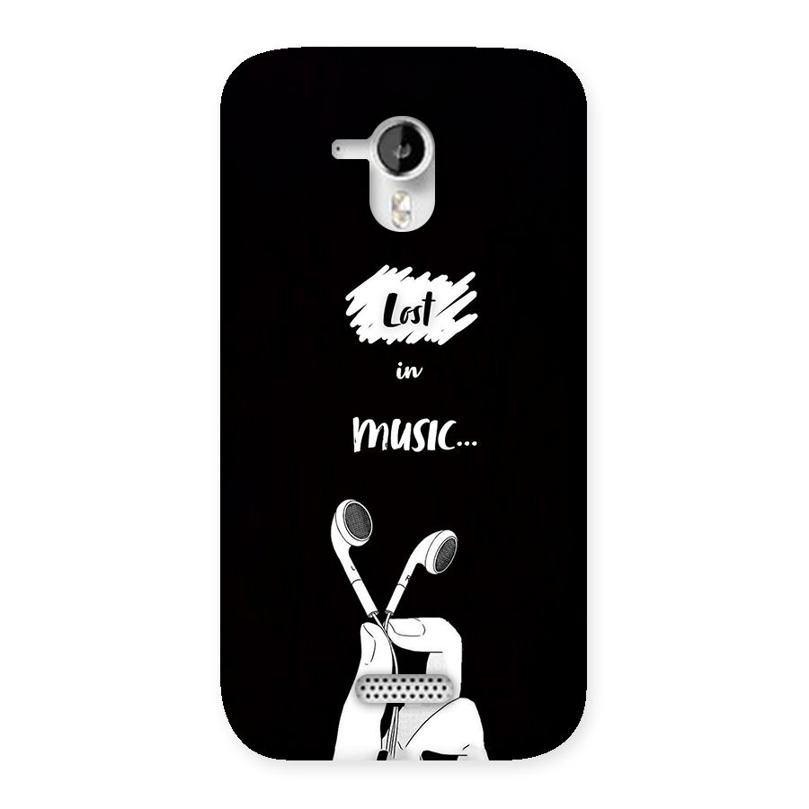 Lost In Music Back Case for Canvas HD A116