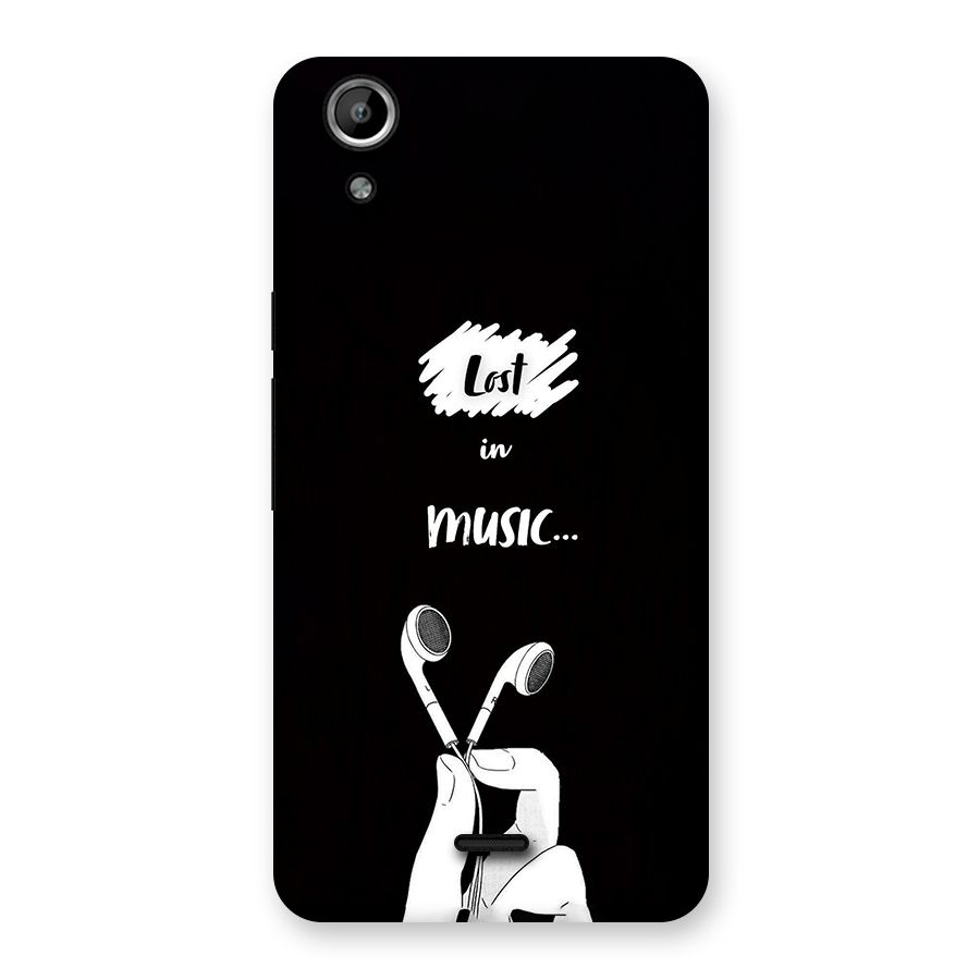 Lost In Music Back Case for Canvas Selfie Lens Q345