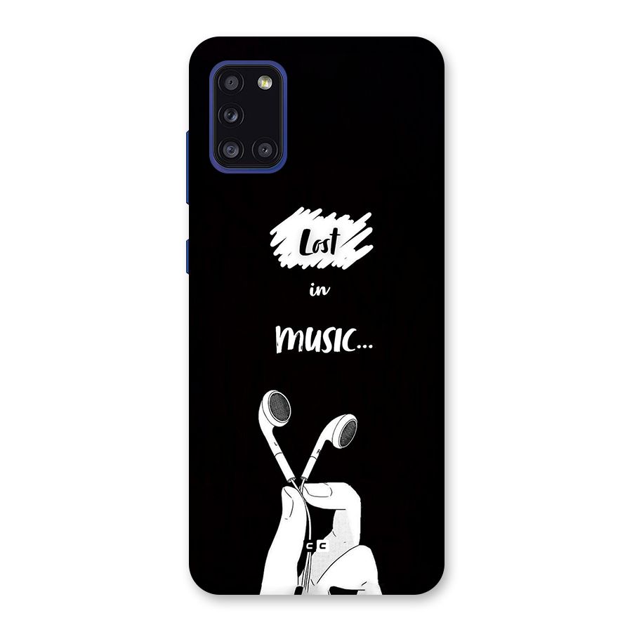 Lost In Music Back Case for Galaxy A31